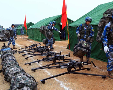 海軍陸戰(zhàn)隊赴寒區(qū)開展訓練