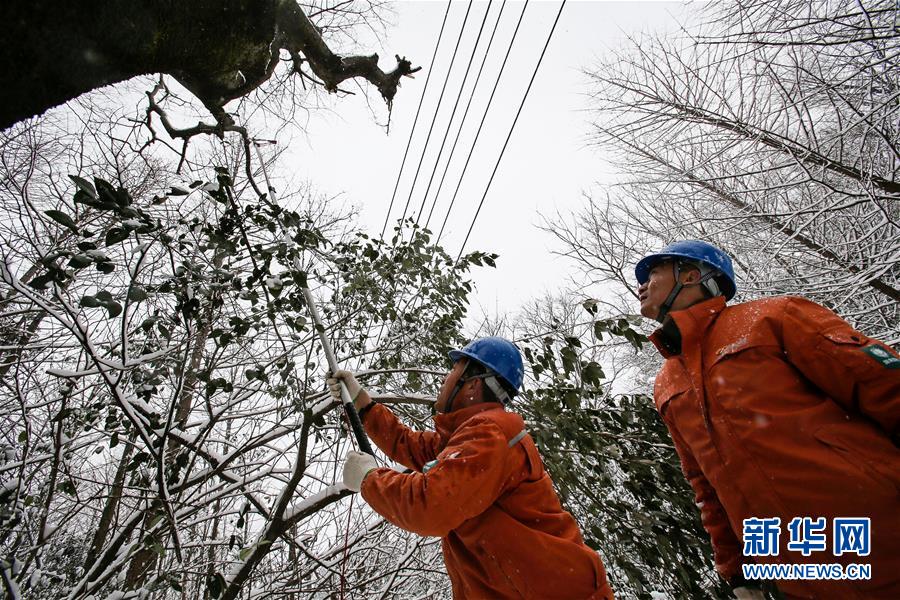 （新華全媒頭條）（8）雨雪冰凍中，他們奮力前行——基層黨員干群抗擊冰雪災(zāi)害紀(jì)實