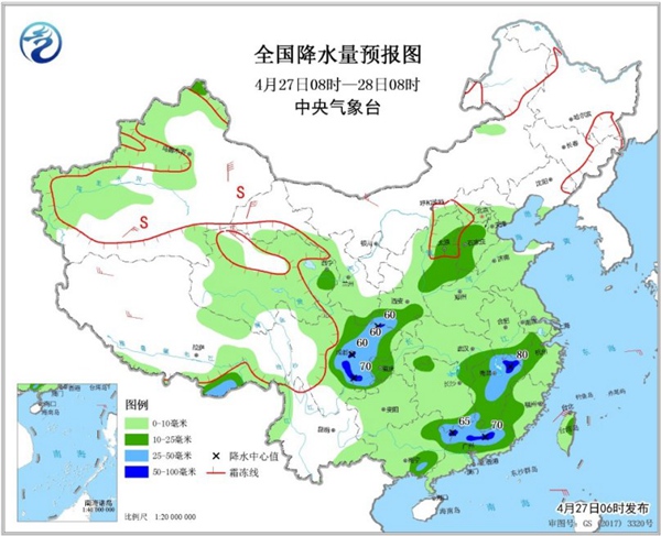 周末雨不休！南北方同迎大范圍降水