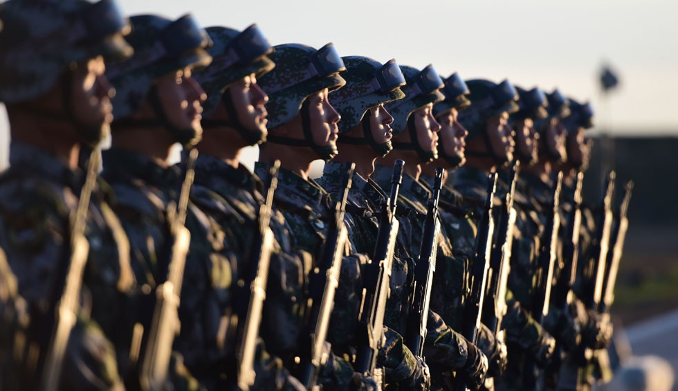 回放：沙場點(diǎn)兵 慶祝中國人民解放軍建軍90周年閱兵