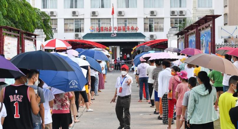 新華全媒＋丨海南加強重點市縣核酸檢測工作