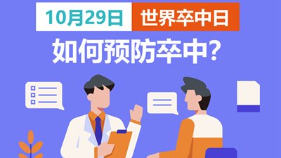 世界卒中日：如何快速識別卒中？