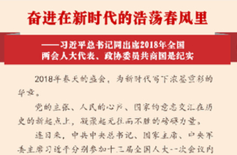 習(xí)近平總書記同出席2018年全國兩會人大代表、政協(xié)委員共商國是紀(jì)實(shí)