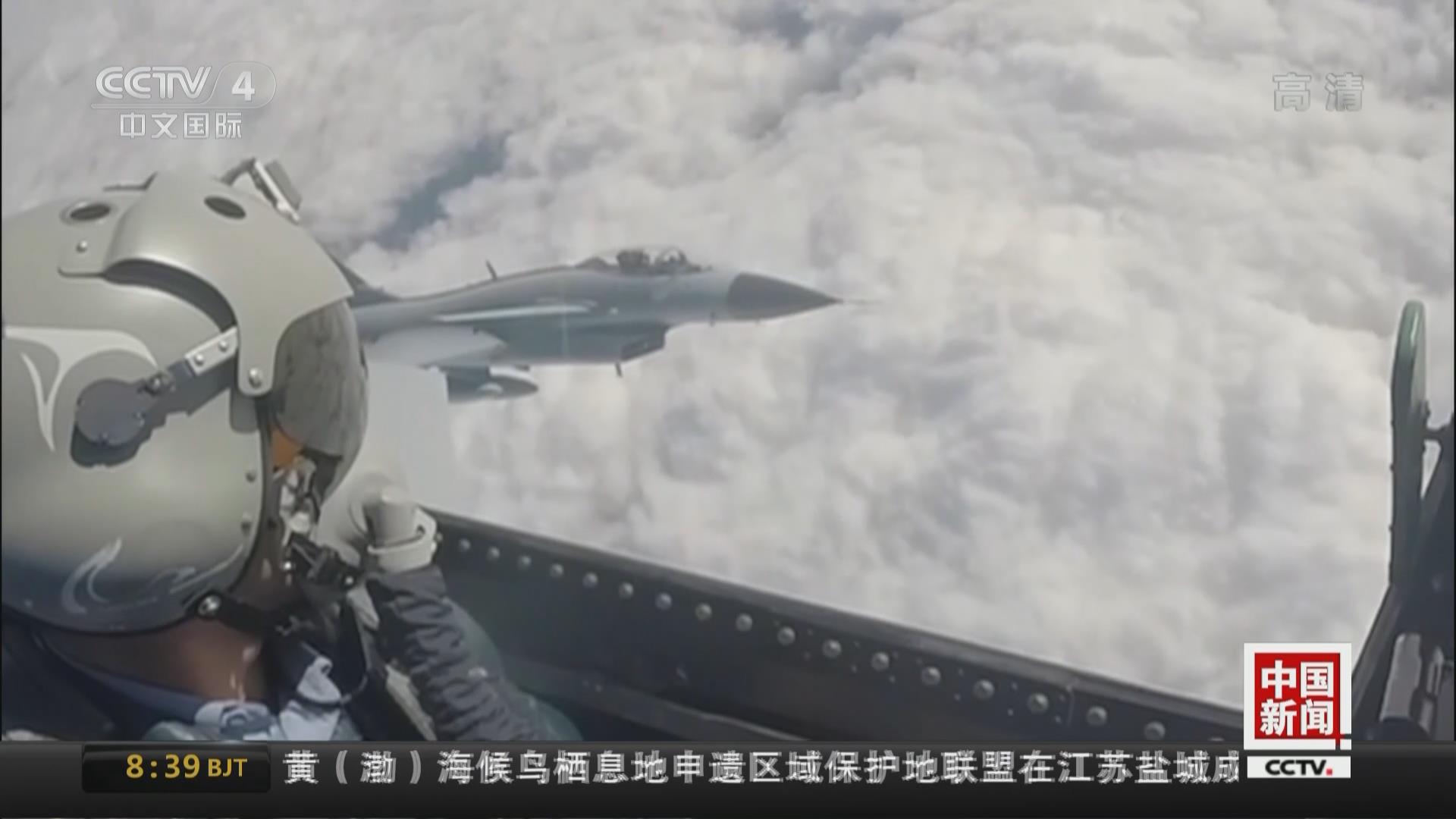 空軍航空兵開展多機型空戰(zhàn)對抗演練