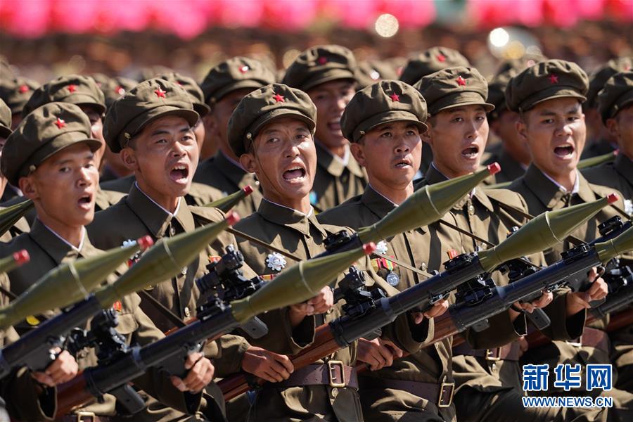 （國際）（5）朝鮮舉行閱兵集會慶祝建國70周年