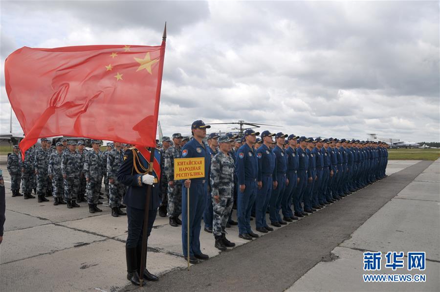 （國際）（1）“國際軍事比賽-2019”“航空飛鏢”項(xiàng)目開幕