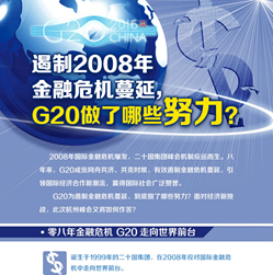 【G20系列圖解】遏制2008年金融危機蔓延 G20做了哪些努力？