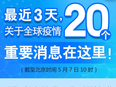 【圖解】最近3天，關于全球疫情20個重要消息在這里！